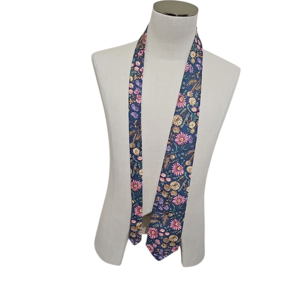 Priatti Men's Floral Cotton Tie